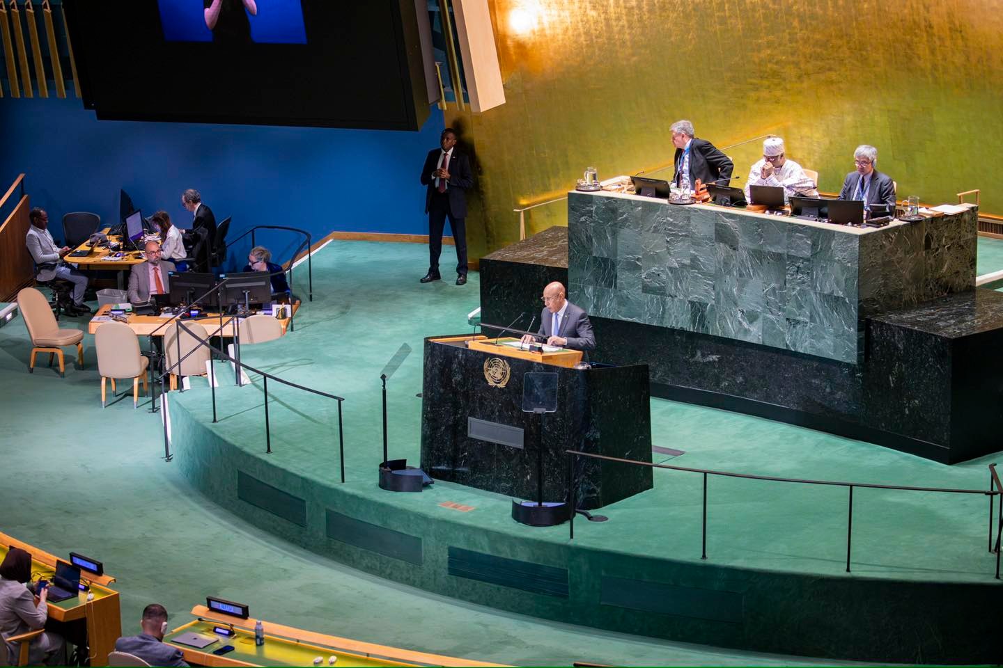 ولد الغزواني في قمة المستقبل: نرحب بميثاق المستقبل الذي&nbsp;(…)