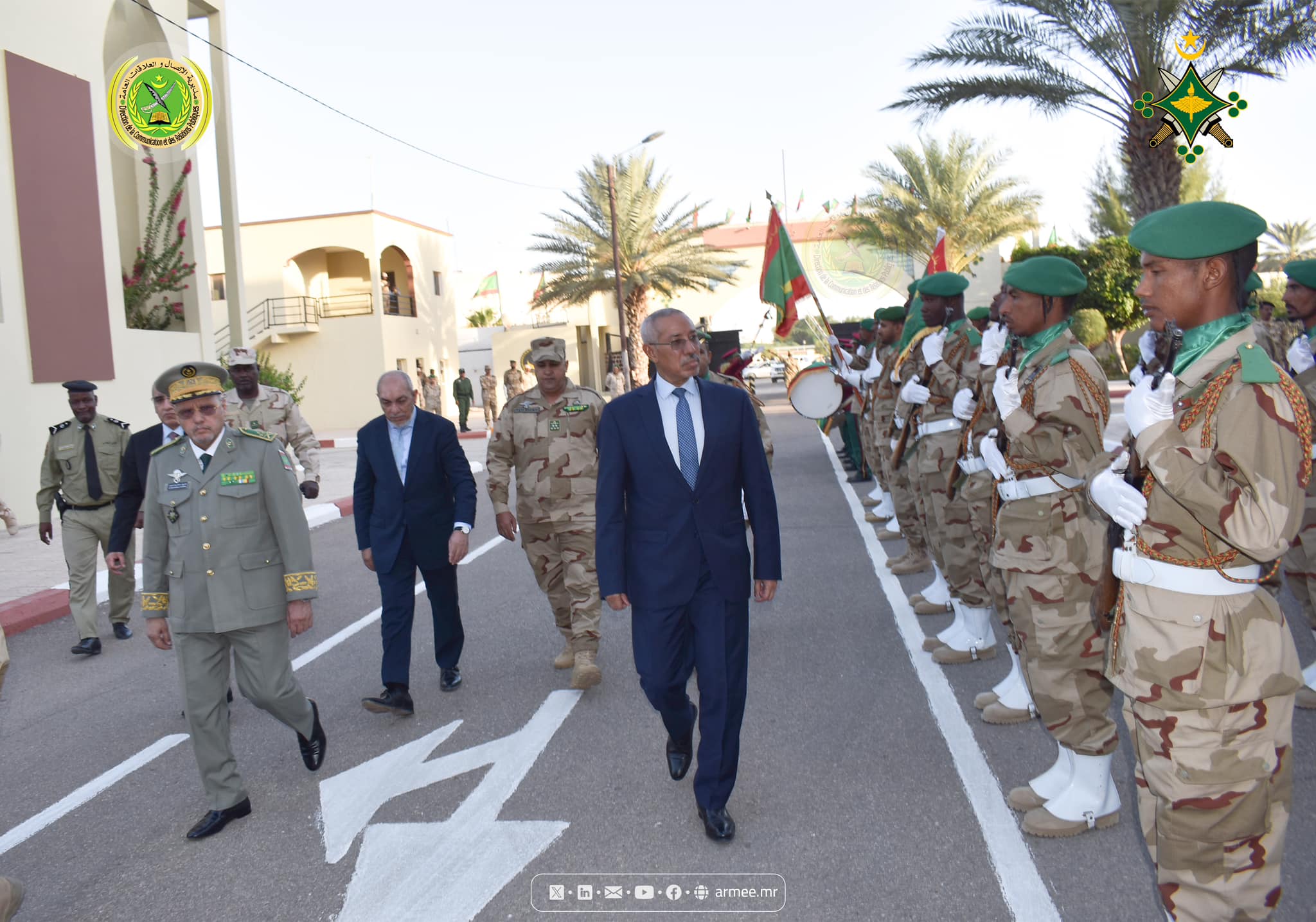 الجيش الموريتاني يحتفل بذكرى تأسيسه