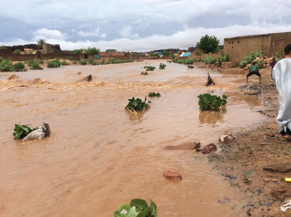 مقاييس أمطار البارحة