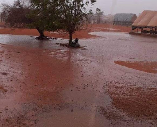 مقاييس أمطار البارحة