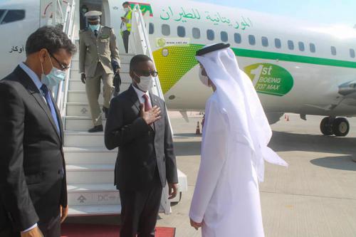 الوزير الأول ولد بلال يصل الإمارات للإشراف على فعاليات&nbsp;(…)
