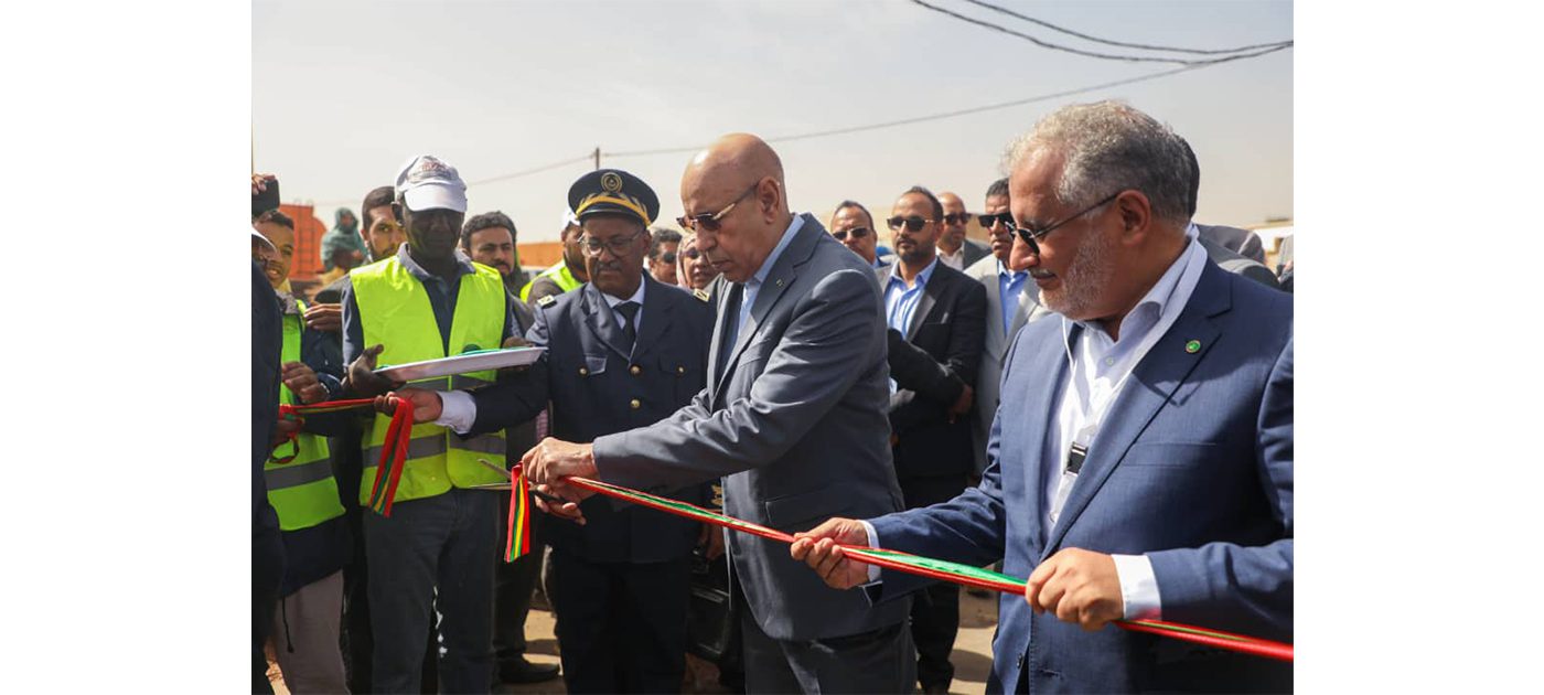 روصو: الرئيس غزواني يشرف على تدشين شبكة الطرق الحضرية