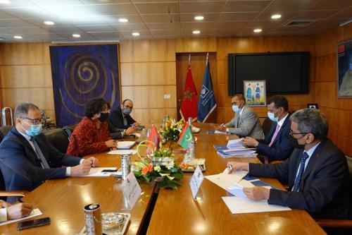 رئيس الهابا يزور الهيئة العليا للاتصال السمعي البصري بالمغرب