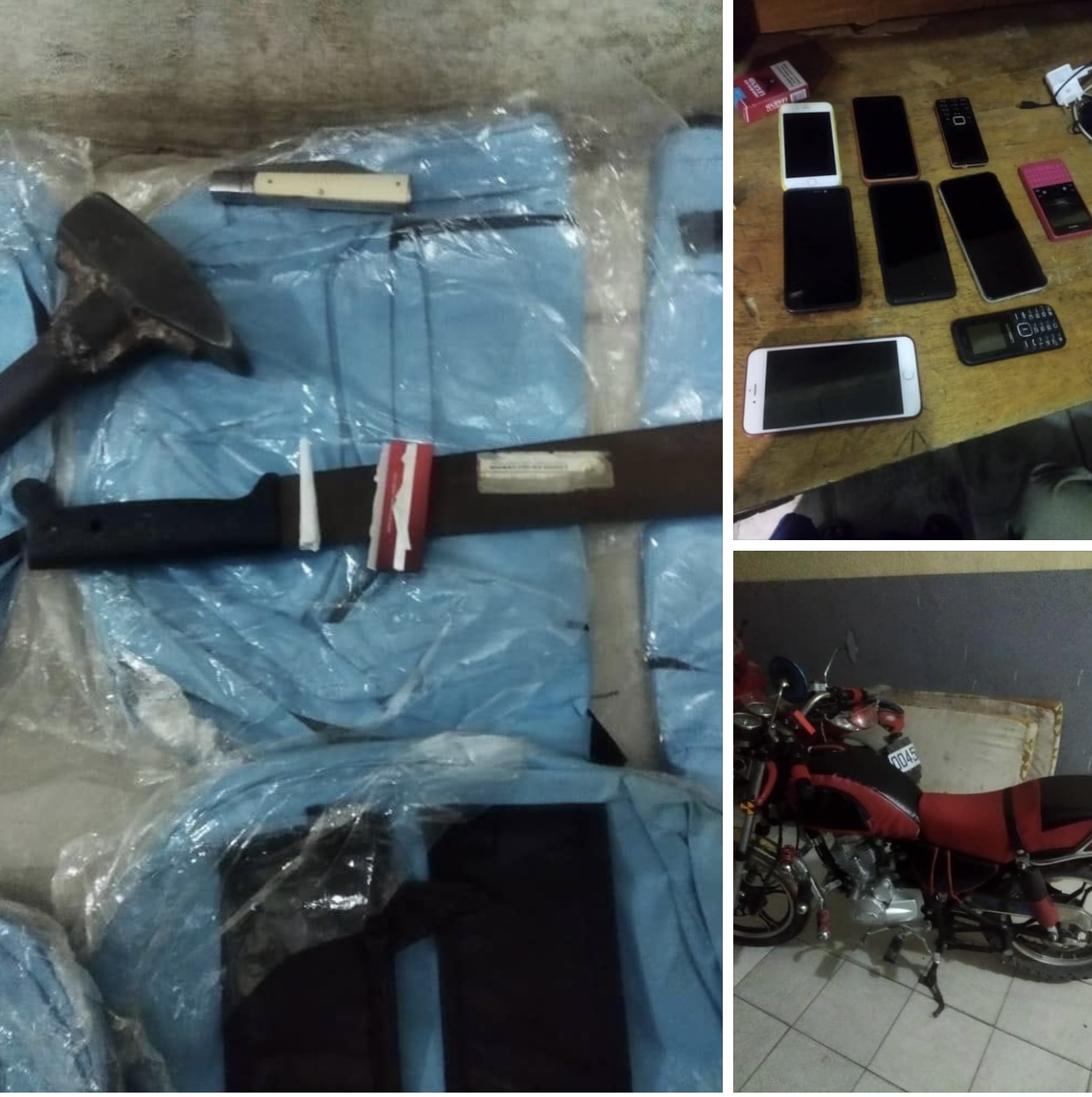 الشرطة: فككنا عصابة من 12 شخصا بينهم 3 اجانب(الصور)