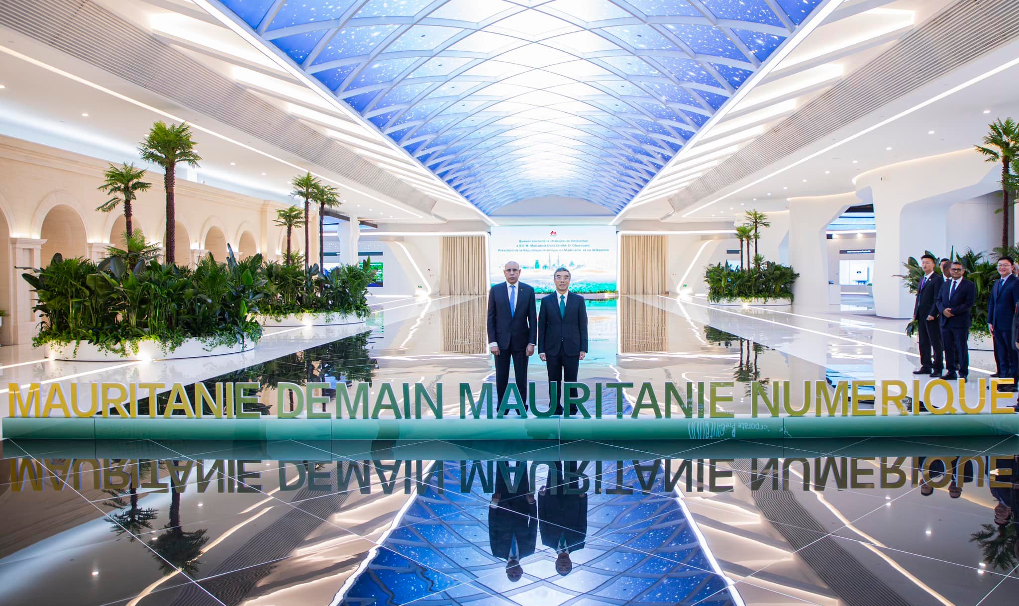 الرئيس غزواني يزور الشركات الرائدة في العاصمة الصينية&nbsp;(…)