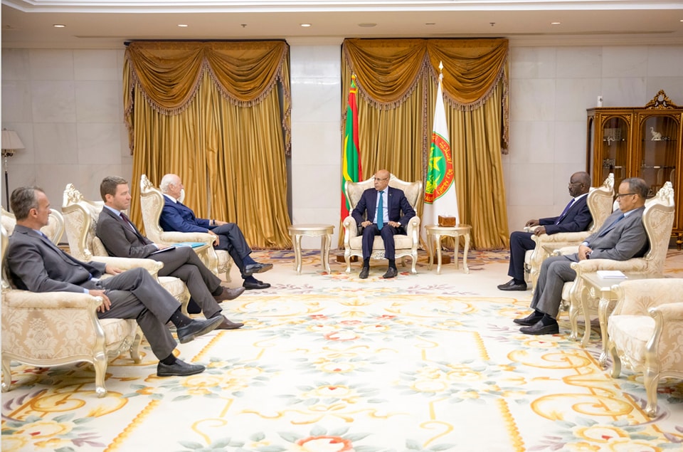 ولد الغزواني يلتقي المبعوث الخاص للأمين العام للأمم&nbsp;(…)