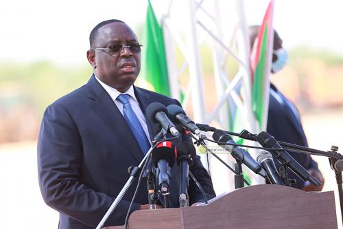 الرئيس ماكي صال: هذا الجسر سيكون ممرا أساسيا يربط تاجر&nbsp;(…)