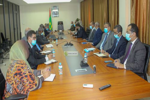 اجتماع لتنشيط العمل الحكومي بين الوزير الأمين العام&nbsp;(…)