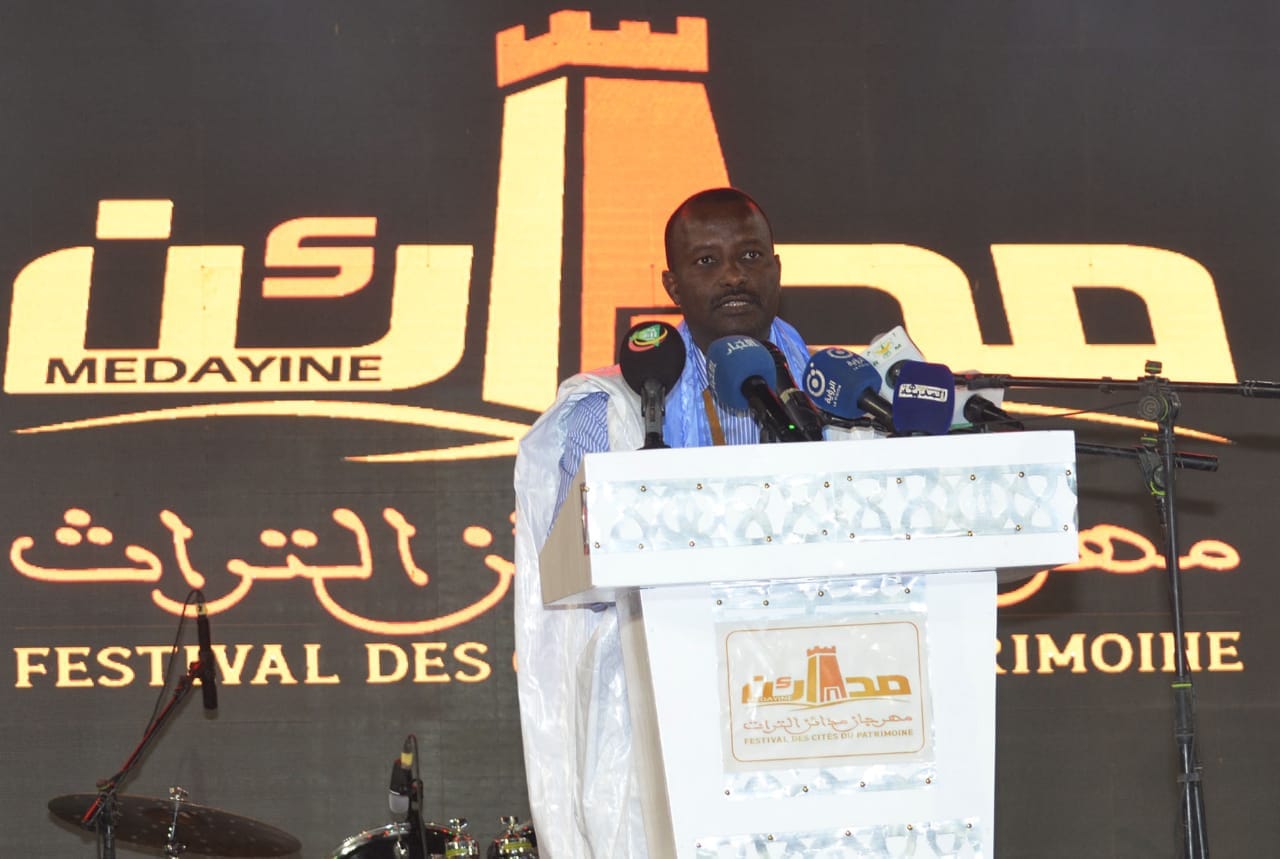 وزير الثقافة يشرف على اختتام مهرجان مدائن التراث بتيشيت