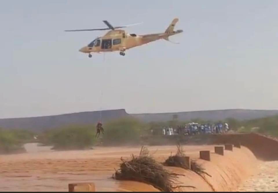 صور من عملية إنقاذ الطفل شبو