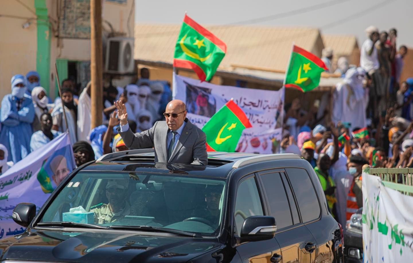 صور من وصول غزواني لمدينة النعمة تمهيدا لإطلاق مشاريع&nbsp;(…)