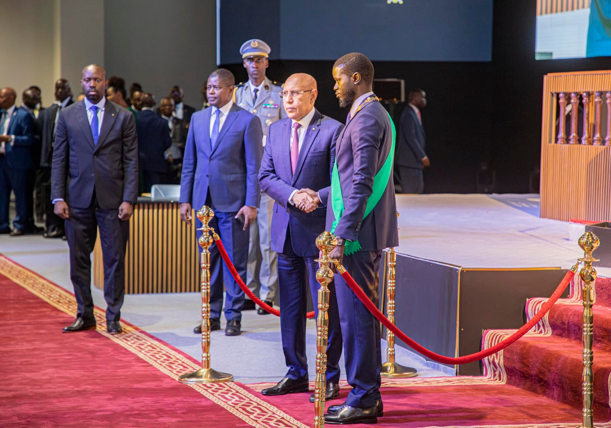 أبرز نشاطات الرئيس ولد الغزواني في حفل تنصيب الرئيس&nbsp;(…)