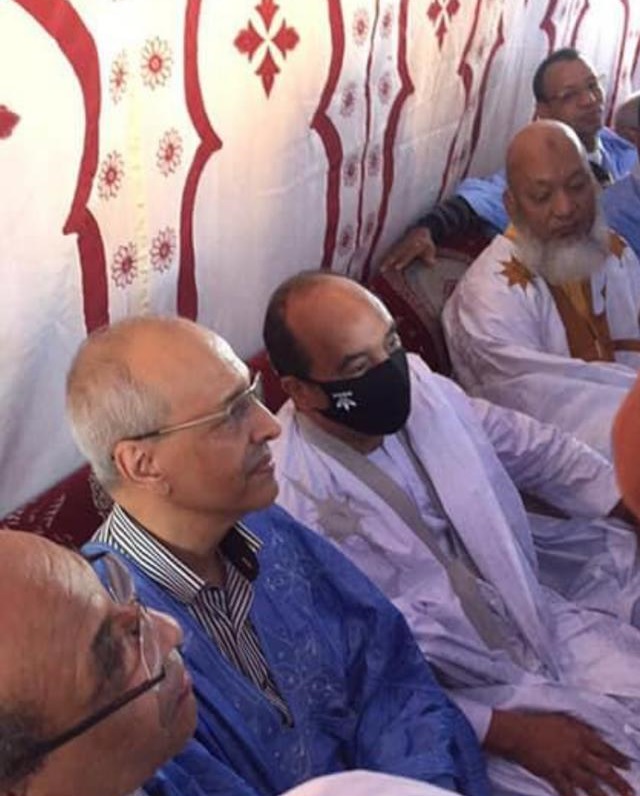 صور من ولد عبد العزيز أثناء تقديمه لواجب العزاء في&nbsp;(…)