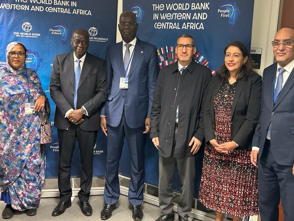 وفد موريتاني يبحث سبل تطوير الشراكة مع البنك الدولي