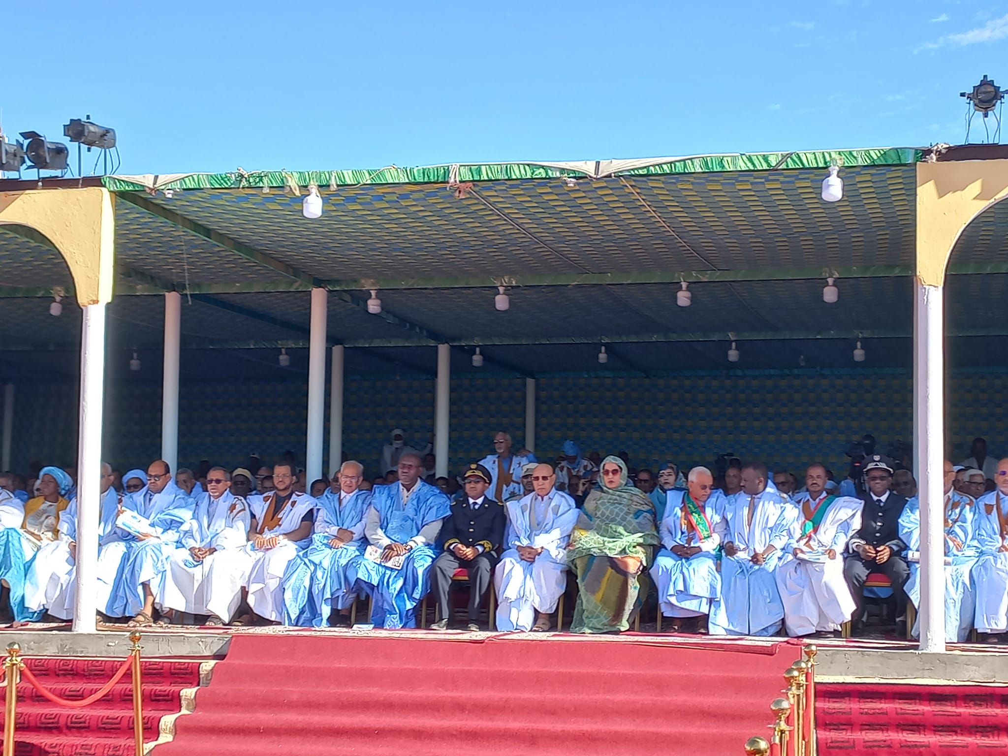 صور من فعاليات افتتاح مهرجان تيشيت