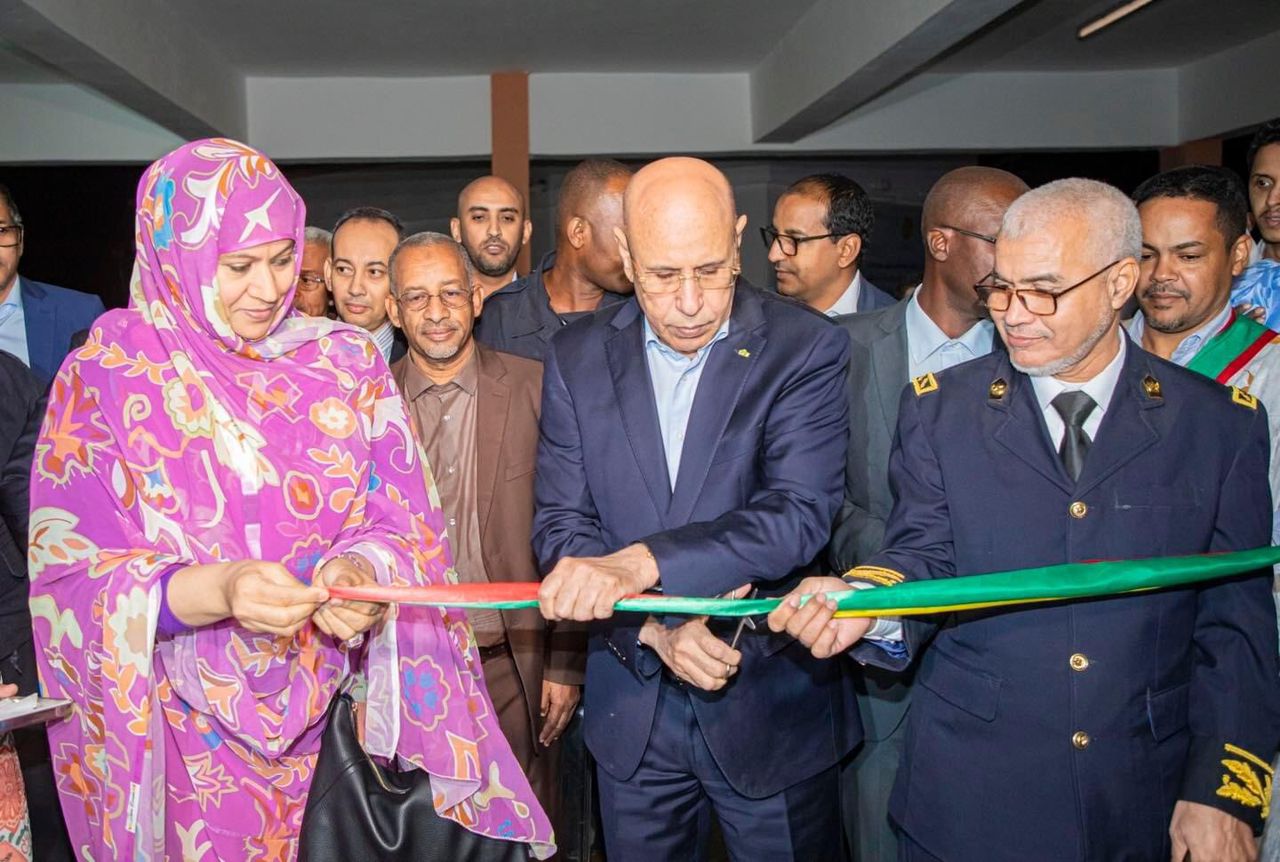 الرئيس غزواني يدشن مركزا للاستطباب في أطار