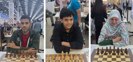 فرق موريتانيا في الشطرنج تحقق 3 ألقاب دولية جديدة في أولمبياد سمرقند