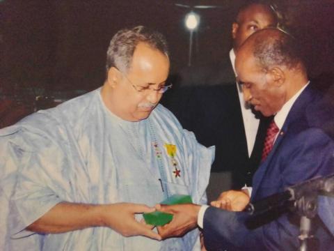 تعيين أحمد ولد حمزة عضوا فخريا