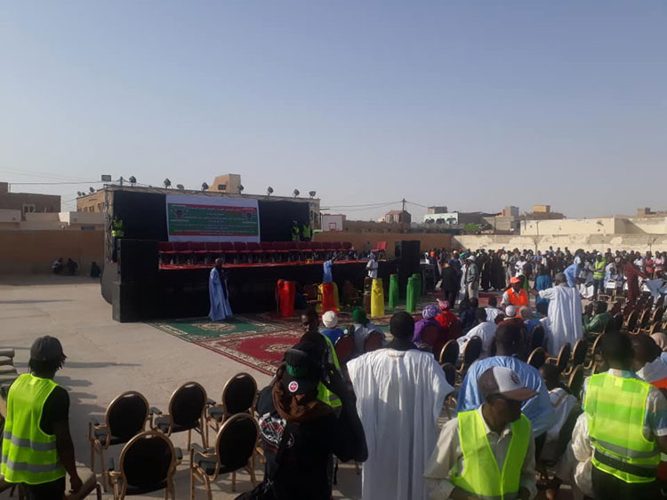 المرشح بيرام ولد اعبيدي ينسحب من حفل ترشح كان حاميدو&nbsp;(…)