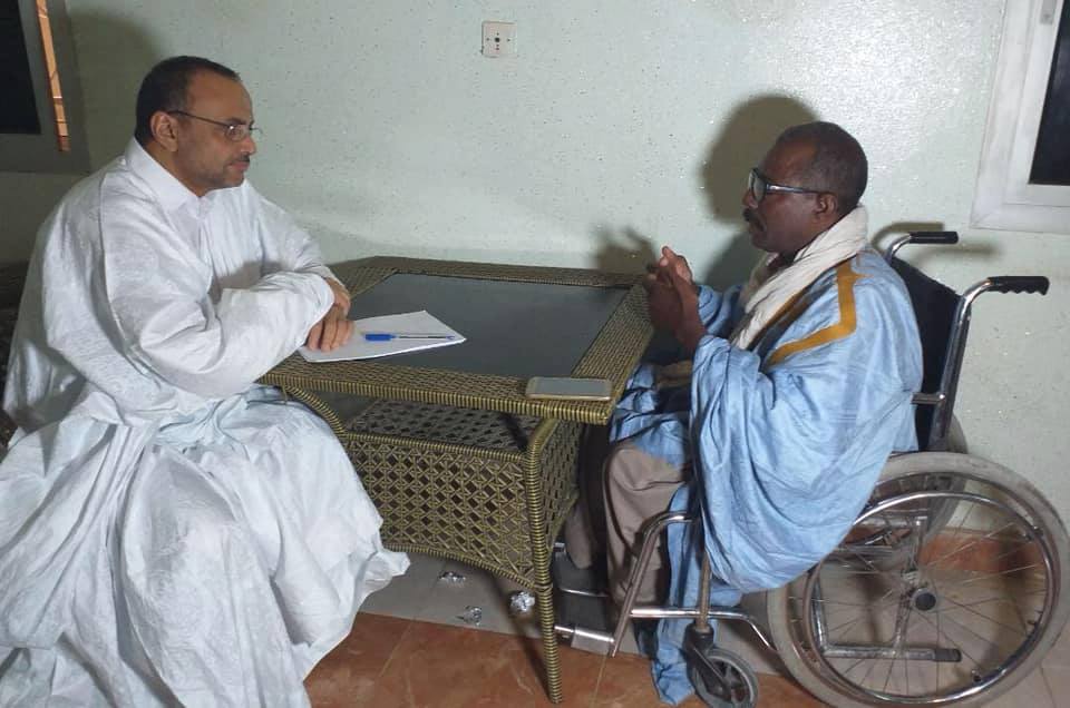 ولد بوبكر ينزل إلى معاق ويعده بالعمل على تحسين أوضاع&nbsp;(…)