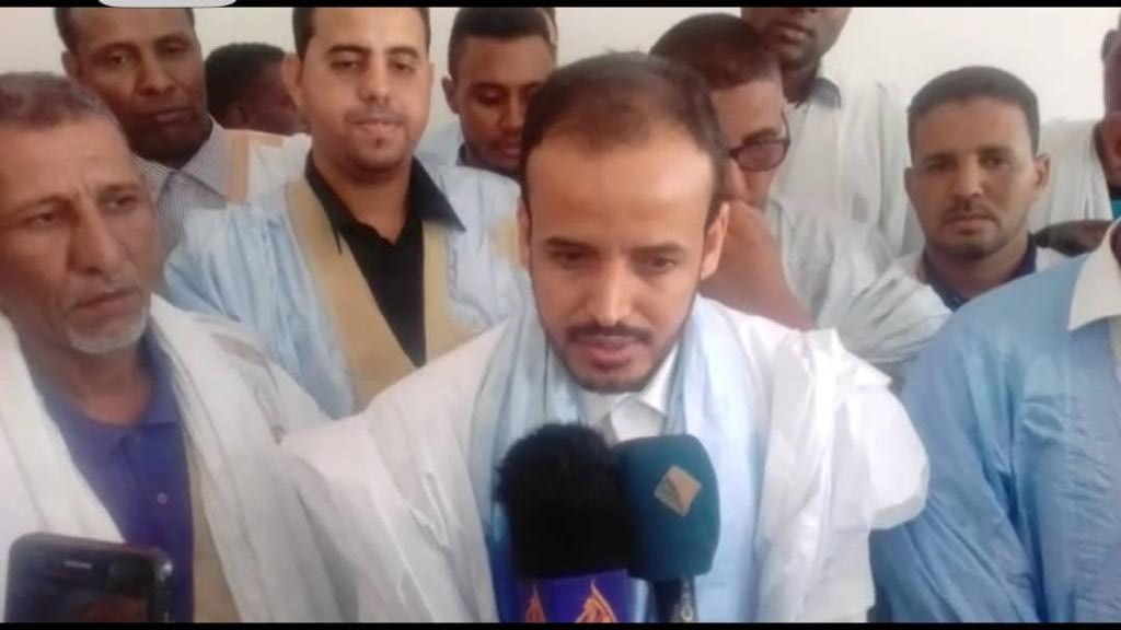 مرشح الشباب ولد الوافي بعد إيداع ملفه: أشكر كل من ساهم&nbsp;(…)