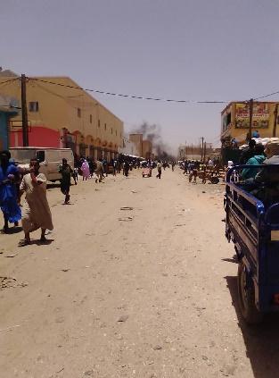 مظاهرات قوية للحمالين بسوق المغرب