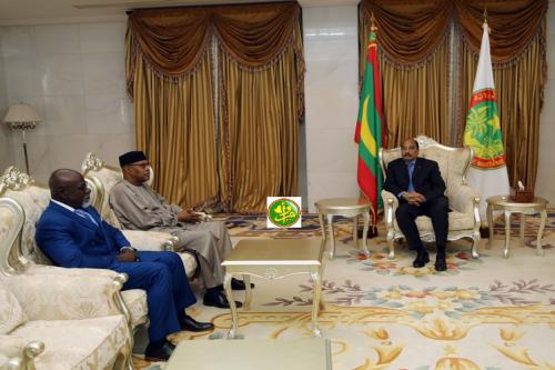 ولد عبد العزيز يستقبل الممثل الخاص للأمين العام للأمم&nbsp;(…)