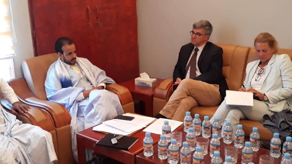 مرشح الشباب ولد الوافي يطلع وفدا من الأوروبيين على ملامح&nbsp;(…)