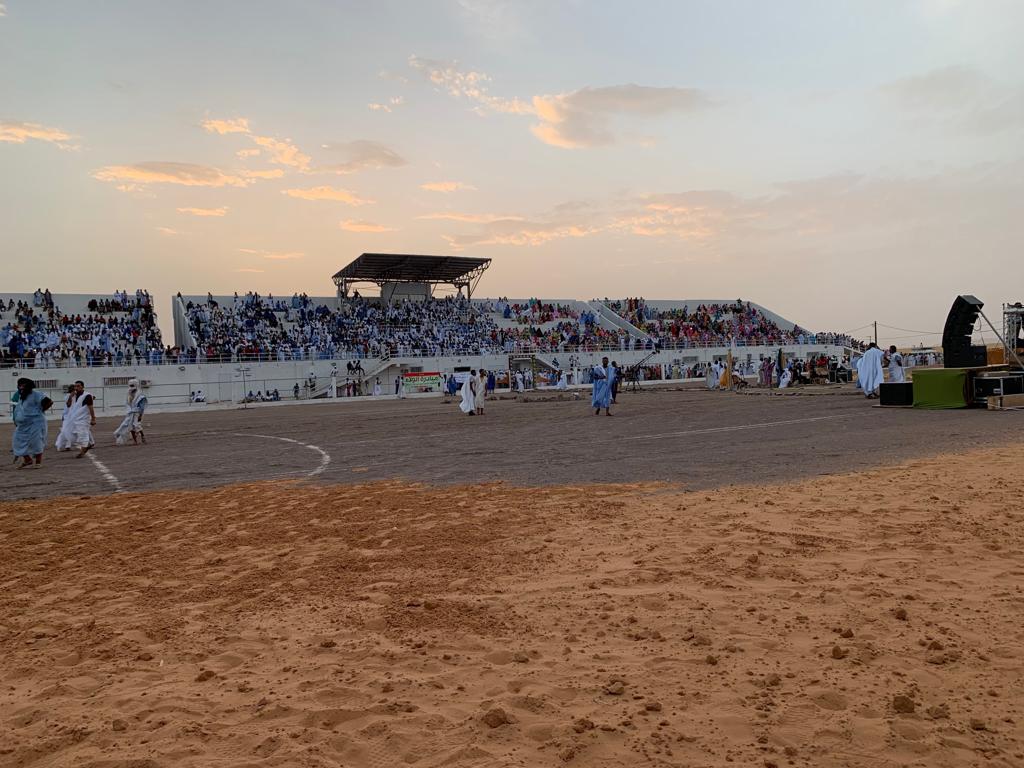 بدأ مهرجان مرشح التغيير المدني ولد بوبكر بمدينة النعمة