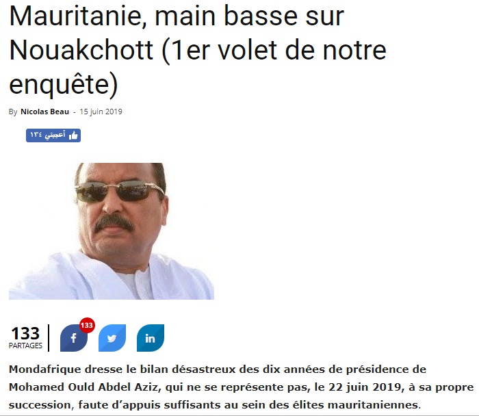 في تحقيق للموند آفريك: الرصيد الكارثي لعشرة أعوام من&nbsp;(…)