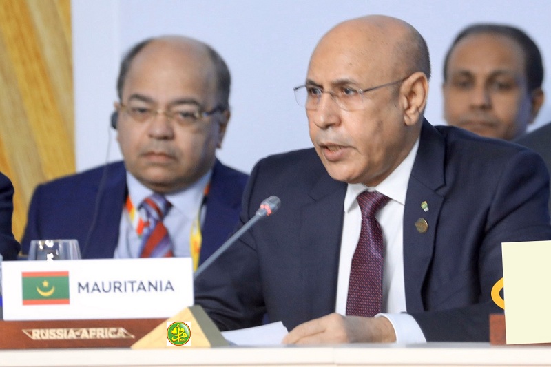 في قمة روسيا: ولد الغزواني يقول.. والتقرير الدولي يقول&nbsp;(…)