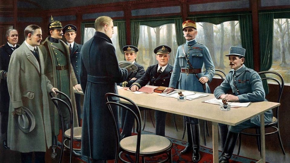 هكذا انتهت الحرب العالمية الأولى