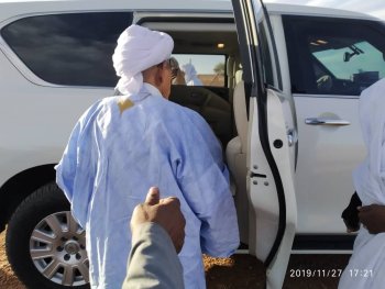 صورة السيارة التي كان يستغلها عزيز وهو رئيس ووضعتها&nbsp;(…)