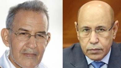 ولد الغزواني يلتقي للمرة الثانية منذ انتخابه ولد داداه