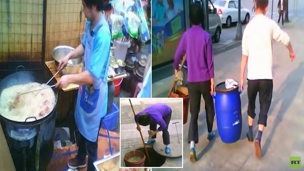 تقرير.. صينيون يحولون فضلات المجاري لزيوت تطبخ بها أشهر&nbsp;(…)