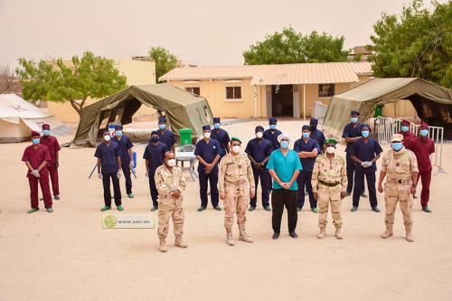 افتتاح ثلاثة مراكز صحية عسكرية لمكافحة كوروونا كوفيد19