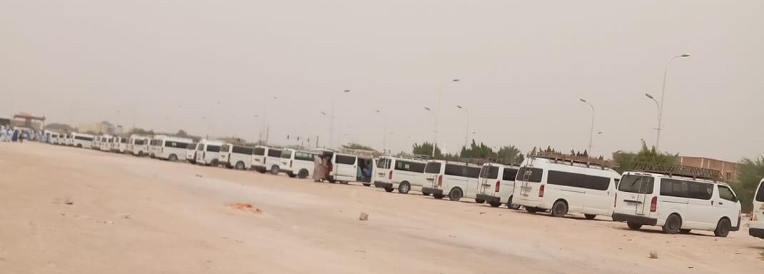 شركات النقل تحتج  على عدم فتح الطريق بين المدن فى المطار&nbsp;(…)