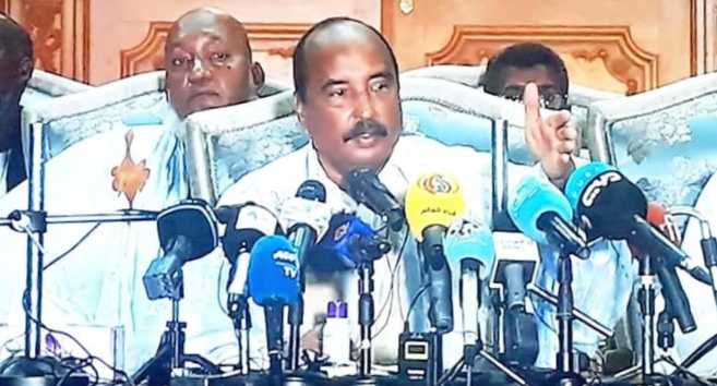 المؤتمر الصحفي لولد عبد العزيز قراءة سريعة