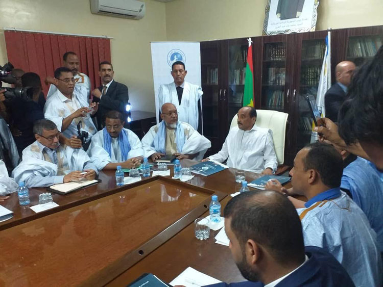 عزيز بعد لقائه بلجنة الحزب الحاكم الجديدة: أنا أدعم ولد&nbsp;(…)