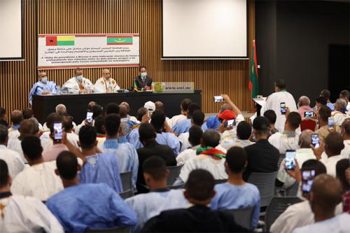 تفاصيل لقاء ولد الغزواني بالجالية الموريتانية في غينيا بيساو