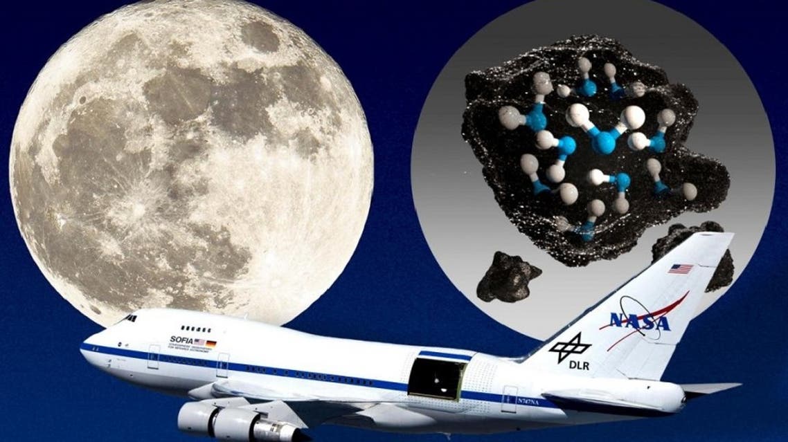 المياه التي اكتشفوها في القمر منتشرة في 40 ألف كلم مربع