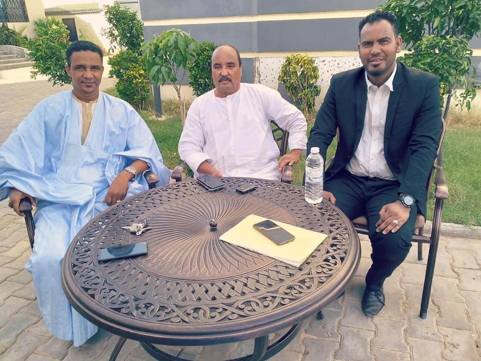 صورة جديدة للرئيس السابق محمد ولد عبد العزيز