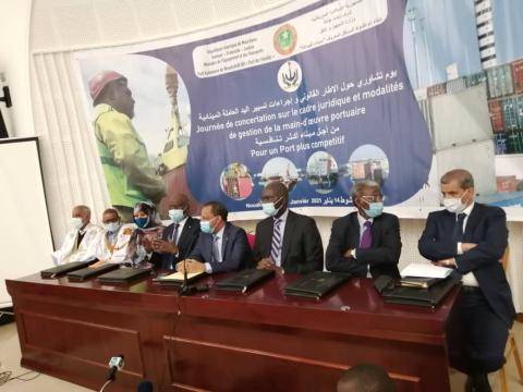 المدير العام لميناء نواكشوط المستقل ولد الرايس: اليوم&nbsp;(…)