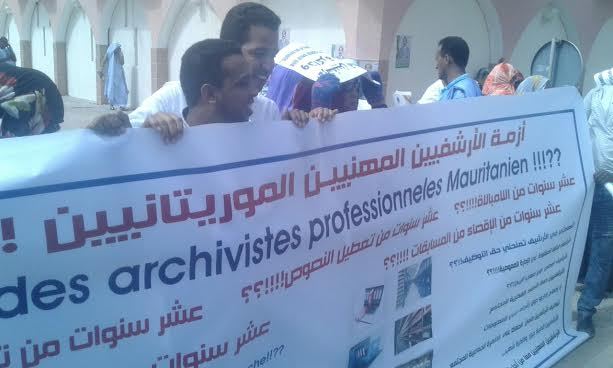الأرشيفيون الموريتانيين يطالبون إدارة الوثائق الوطنية&nbsp;(…)