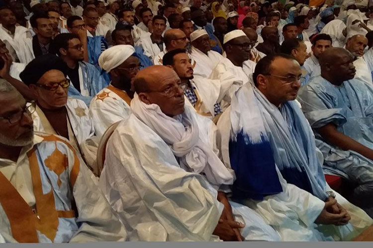 المرشح ولد بوبكر وقادة من المعارضة يحضرون إعلان ترشيح&nbsp;(…)