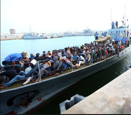 القبض على مجموعة من المهاجرين السريين بنواذيبو