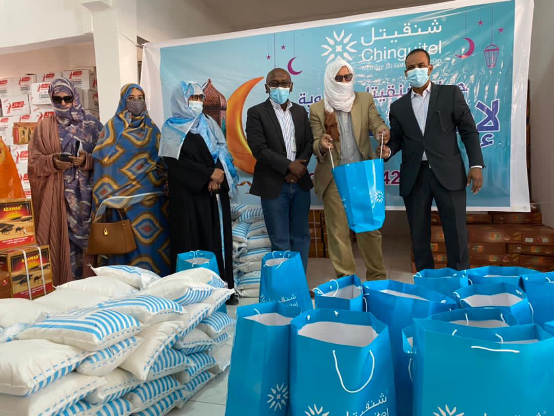 شنقيتل تنظم برنامج السلة الرمضانية للعام 1442 هجرية