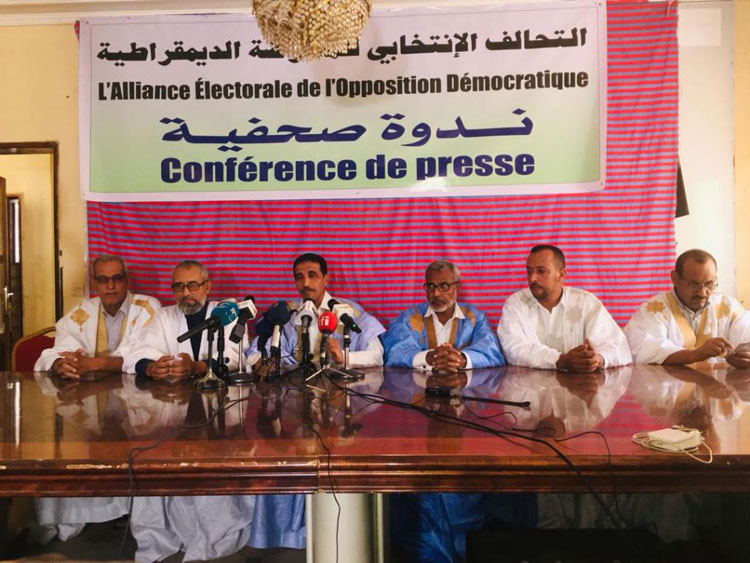 التحالف الانتخابي للمعارضة في مؤتمر صحفي: اللجنة&nbsp;(…)