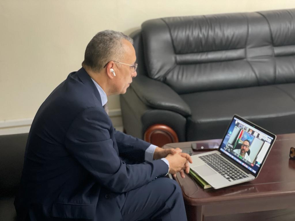 ولد بوحبيني يشارك في ندوة حول الأوضاع في الأراضي الفلسطينية