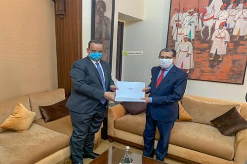 وزير الخارجية الموريتاني: سلمت وزير الخارجية المغربي&nbsp;(…)